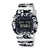 Men's Black and White Resin Strap Watch 42.8mm, DW5600GU-7