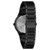Men's Diamond-Accent Black Stainless Steel Bracelet Watch 40mm
