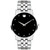 Men's Swiss Museum Classic Diamond-Accent Stainless Steel Bracelet Watch 40mm