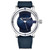 Men's Blue Rubber Silicone Strap Watch 42mm