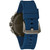 Men's Chronograph Precisionist X Blue EPDM Rubber Strap Watch 44.5mm