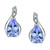 Tanzanite (7/8 ct. t.w.) & Diamond Accent Stud Earrings in 14k White Gold