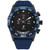 Men's CZ Smart Hybrid HR Blue Strap Smart Watch 44mm
