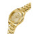 Men's Analog Gold-Tone Stainless Steel Watch 42mm