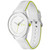 Men's Ollie White Silicone Strap Watch 44mm
