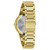 Men's Diamond-Accent Gold-Tone Stainless Steel Bracelet Watch 40mm