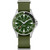 Unisex Swiss Automatic Scuba Green Nato Strap Watch 40mm