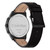 Men's Black-Tone Leather Strap Watch 44mm