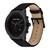 Men's Black-Tone Leather Strap Watch 44mm