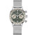 Men's Swiss Intra-Matic Chronograph H Stainless Steel Mesh Bracelet Watch 40mm
