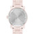 Women's Swiss Bold Iconic Metals Pink Ceramic Bracelet Watch 36mm