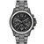 Women's Everest Chronograph Gunmetal Ion Plating Stainless Steel Bracelet Watch 42mm