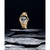 Men's Moonphase Multifunction Gold-Tone Stainless Steel Bracelet Watch, 44mm