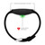 Unisex Black Silicone Strap Active Smartwatch 44mm