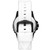 Men's Three-Hand Date White Silicone Strap Watch 42mm