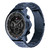 Men's Blue Stainless Steel Bracelet Watch 50mm