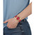 Women's Tortona Crystal 2 Hand Quartz Red Genuine Leather Watch, 38mm