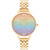 Women's Rainbow Gold-Tone Stainless Steel Bracelet Watch 34mm