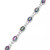 Blue Topaz (13 ct. t.w.) Oval Link Bracelet in Sterling Silver (Also in Mystic Topaz)