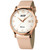 Unisex Swiss Heritage Visodate Beige Leather Strap Watch 40mm