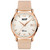 Unisex Swiss Heritage Visodate Beige Leather Strap Watch 40mm