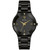 Women's Millennia Diamond Accent Black Ceramic Bracelet Watch 35mm