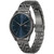 Men's Vienna Gray-Tone Stainless Steel Bracelet Watch 42mm