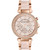 Women's Chronograph Parker Blush and Rose Gold-Tone Stainless Steel Bracelet Watch 39mm MK5896