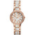 Women's Virginia Shimmer Horn and Rose Gold-Tone Stainless Steel Bracelet Watch 30mm ES3716
