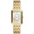 Women's Raquel Three-Hand Date Gold-Tone Stainless Steel Watch, 26mm