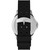 Men's Navi Black Silicone Strap Watch 41mm