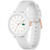 Women's L.12.12 White Silicone Strap Watch 36mm