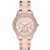 Women's Tibby Rose Gold-Tone and Blush Acetate Stainless Steel Bracelet Watch, 40mm