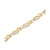 Diamond Link Bracelet (1/10 ct. t.w.) in 10k Gold