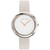 Gray Leather Strap Watch 34mm