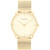 Unisex Gold-Tone Stainless Steel Mesh Bracelet Watch, 35mm