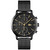 Men's Replay Black-Tone Stainless Steel Mesh Bracelet Watch 44mm
