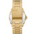 Men's Ms9 Three-Hand Date Gold-Tone Stainless Steel Bracelet Watch 44mm and Necklace Set