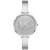 Women's Silver-Tone Half Bangle Bracelet Watch 38mm