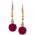 Lab-Created Sapphire (2-7/8 ct. t.w.) & White Sapphire Accent Drop Earrings in Sterling Silver (Also Available in Lab-Created Ruby)