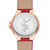 Women's Limited Edition Camille Three-Hand Red Leather Strap Watch 33mm