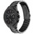 Black Stainless Steel Bracelet Watch 44mm