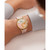 Women's Phylipa Retro Leather Strap Watch 37mm
