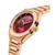 Women's Classic Rose Gold-Tone Stainless Steel Bracelet Watch 36mm