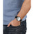Men's Two-Hand Quartz Less Black Nylon Strap 40mm