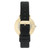 Women's Gold-Tone and Black Strap Watch, 36mm