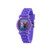 Disney Frozen 2 Elsa, Anna and Olaf Girls' Purple Plastic Time Teacher Watch 32mm