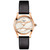 Women's Swiss T-Wave ll Diamond (1/2 ct. t.w.) Black Leather Strap Watch 30mm