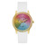 Women's Analog White Silicone Watch 40mm