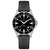 Men's Swiss Automatic Khaki Navy Scuba Black Rubber Strap Watch 40mm